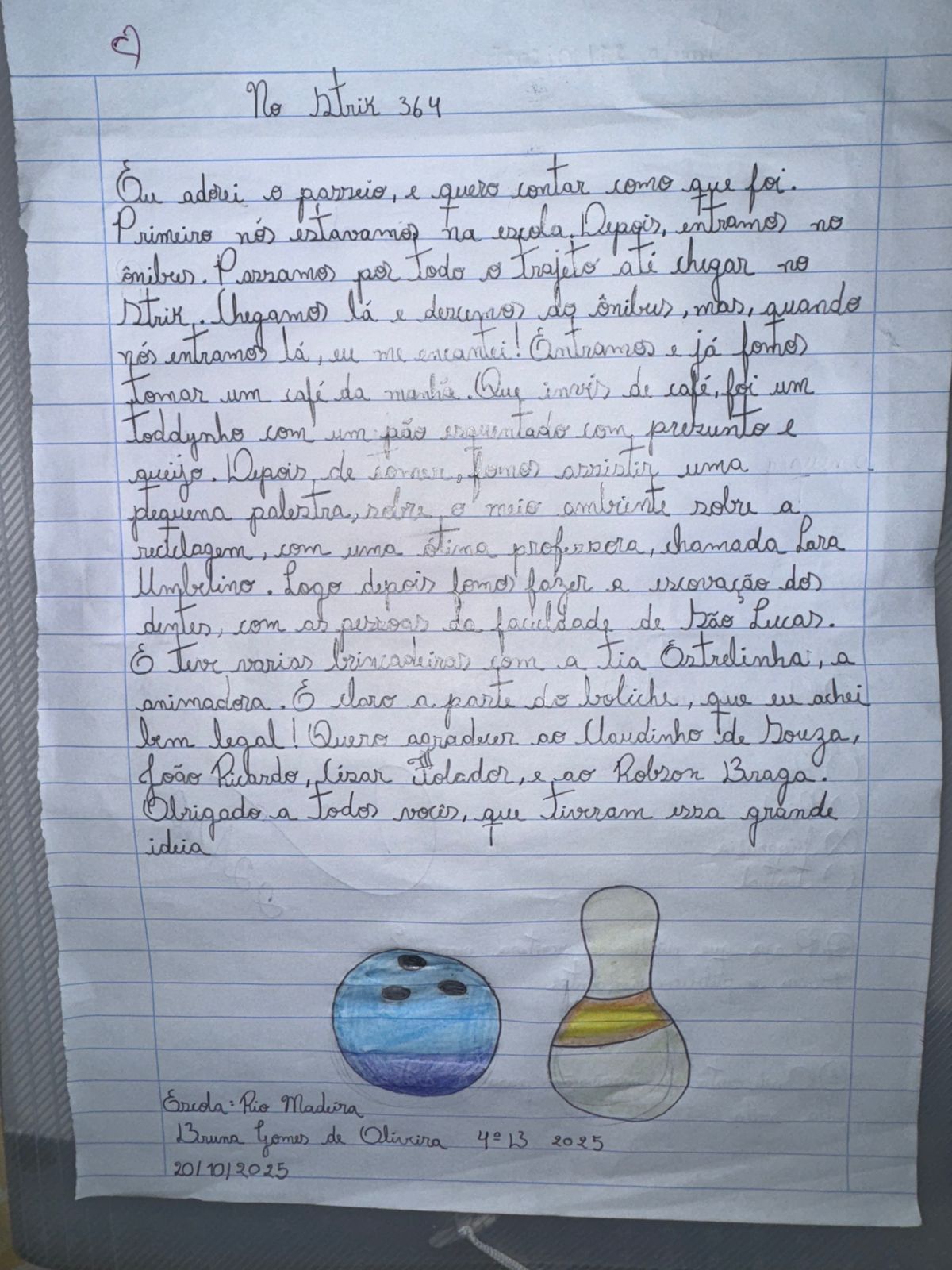 Emoção em Forma de Palavras: Alunos da Escola Rio Madeira Agradecem 5º Evento ‘Vem Comigo Ser Feliz’